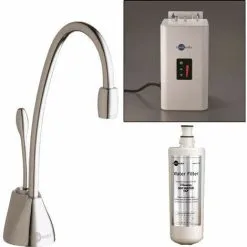 InSinkErator GN1100 Boiling Hot Water Kitchen Tap Chrome Neo Tank