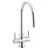 Bristan Beeline Mono Kitchen Sink Mixer Tap Double Lever Modern Stylish Chrome