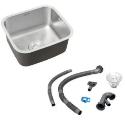 Livingandhome Single Bowel Stainless Steel Kitchen Sink -Faucet Shop 23559436 5