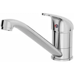 Essentials Modern Monbloc Kitchen Sink Mixer Tap Single Lever Swivel Spout Chrome Faucet 7 Essentials Modern Monbloc Kitchen Sink Mixer Tap Single Lever Swivel Spout Chrome Faucet -Faucet Shop 23636661 4