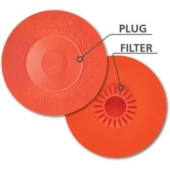 Wirquin White Universal 2in1 Kitchen Sink Plug/Filter 110mm Stick Function Easy Use -Faucet Shop 23986169 5