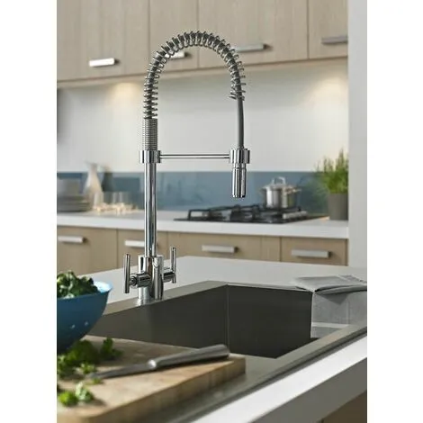 Bristan Artisan Professional Kitchen Sink Mixer Tap Pull Out Spray Chrome 2 Bristan Artisan Professional Kitchen Sink Mixer Tap Pull Out Spray Chrome - Image 2
