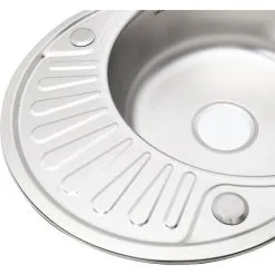 Livingandhome Catering Compact Small Single Bowl Stainless Steel Kitchen Sink -Faucet Shop 27244663 4