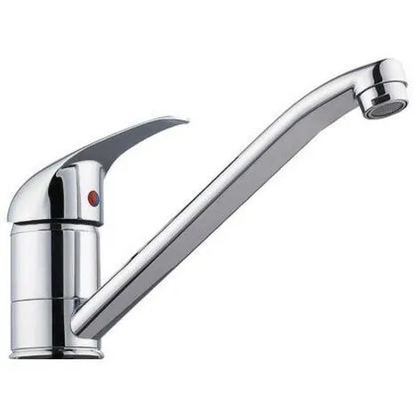 BUYAPARCEL Motorhome Caravan Mixer Tap Single Lever Long Spout Modern Chrome + Flexi Hoses 4 BUYAPARCEL Motorhome Caravan Mixer Tap Single Lever Long Spout Modern Chrome + Flexi Hoses - Image 4