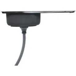 Devenirriche Kitchen Sink With Strainer And Trap Stainless Steel -Faucet Shop 29801663 4