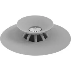 Devenirriche Drain Plug, Drain Filter, Sink Filter With Hair Catch Function For Kitchen Sinks, Bath Sinks, Tubs (Gray) -Faucet Shop 38146475 1