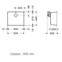 Franke Sirius - SID 110-50 Tectonite® Carbon Undermount Sink (125.0363.789) -Faucet Shop 39021477 3