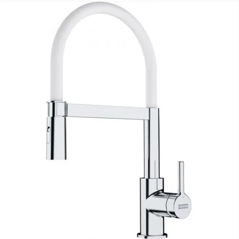 Franke Lina FC 6087.031 Kitchen Mixer, 205 X 410 Mm, Semi-pro With Pull-out Shower, Chrome/White (115.0626.088) 1 Franke Lina FC 6087.031 Kitchen Mixer, 205 X 410 Mm, Semi-pro With Pull-out Shower, Chrome/White (115.0626.088)