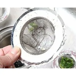 LangRay 2-Piece Stainless Steel Strainer, Mini Sink Strainer, Stainless Steel Sink Drain Filter, Filter Screen, Shower, Bath Or Kitchen Sink Filter -Faucet Shop 51794775 5