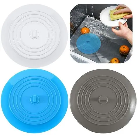 LangRay Silicone Sink Silicone Tub Stopper Drain Stopper Universal Tub Stopper Rubber Tub Stopper Universal Drain Stopper For Bathroom (3 PCS) 1 LangRay Silicone Sink Silicone Tub Stopper Drain Stopper Universal Tub Stopper Rubber Tub Stopper Universal Drain Stopper For Bathroom (3 PCS)