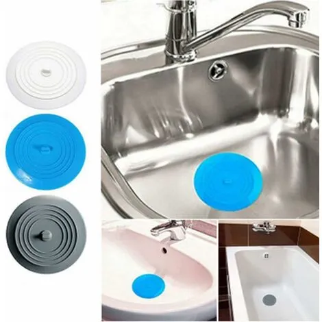 LangRay Silicone Sink Silicone Tub Stopper Drain Stopper Universal Tub Stopper Rubber Tub Stopper Universal Drain Stopper For Bathroom (3 PCS) 4 LangRay Silicone Sink Silicone Tub Stopper Drain Stopper Universal Tub Stopper Rubber Tub Stopper Universal Drain Stopper For Bathroom (3 PCS) - Image 4