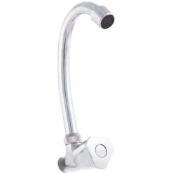 Greenice Brass / Zinc Kitchen Faucet, Chrome, Cold Water, High Spout, Single Lever [QLI-FA-1282] (QLI-FA-1282) -Faucet Shop 58514502 3