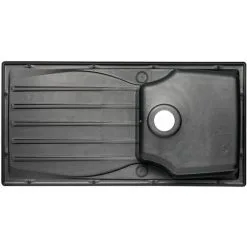 Astracast Sierra 1.0 Bowl Reversible Graphite Kitchen Sink With Basket Waste Kit -Faucet Shop 65334619 5