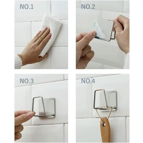 MONLY Pieces Small Kitchen Sponge Holder Waterproof Stainless Steel Sink Basket Organizer Adhesive No Drilling For Kitchen Sponge Sink Cover Brush - Silver 4 MONLY Pieces Small Kitchen Sponge Holder Waterproof Stainless Steel Sink Basket Organizer Adhesive No Drilling For Kitchen Sponge Sink Cover Brush - Silver - Image 4