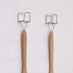 MONLY Pieces Small Kitchen Sponge Holder Waterproof Stainless Steel Sink Basket Organizer Adhesive No Drilling For Kitchen Sponge Sink Cover Brush - Silver 9 MONLY Pieces Small Kitchen Sponge Holder Waterproof Stainless Steel Sink Basket Organizer Adhesive No Drilling For Kitchen Sponge Sink Cover Brush - Silver -Faucet Shop 68261036 5