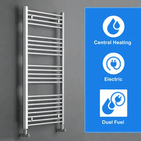 GRAVITY BATHROOMS 600 X 800mm Straight Chrome Heated Towel Rail Ladder Radiator 1 GRAVITY BATHROOMS 600 X 800mm Straight Chrome Heated Towel Rail Ladder Radiator