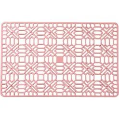 DENUOTOP Silicone Sink Mat, Silicone Sink Insert, 40 X 27 X 1.2 Cm Sink Insert, Dishwasher Mat For Storing And Drying Cutlery And Dishes.