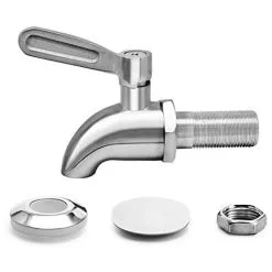 MODOU Stainless Steel Beverage Dispenser Replacement Tap For Home Keg Brewer Wine Beer Spigot Beverage Juice Dispenser -Faucet Shop 71424253 4