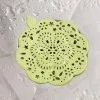 MEZHENG Shower Drain Grate Strainer Flower Floor Drain Kitchen Bathroom Sewer Filter House Sink Anti-Block Drain Floor Drain Nordic Green