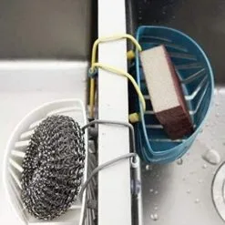 EINEMGELD Kitchen Sink Sponge Holder, Storage Baskets With Sanitary Drainage Holes, Sponge Holder Kitchen Sink Organizer For Kitchen Bathroom -Faucet Shop 75327171 3