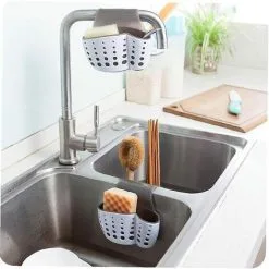 EINEMGELD Storage Shelves Sponge Shelf Sponge Shelf Plastic Faucet -Faucet Shop 75330180 5