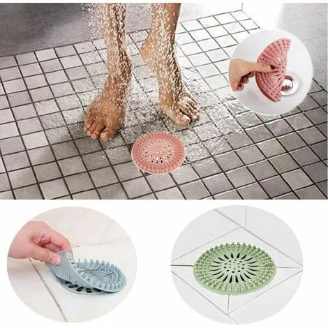 MONLY Parts Silicone Hair Filter Drain Hole Drain Protection Filter Used In Bathroom And Kitchen Bathroom Easy To Clean 2 MONLY Parts Silicone Hair Filter Drain Hole Drain Protection Filter Used In Bathroom And Kitchen Bathroom Easy To Clean - Image 2