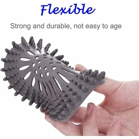 MONLY Parts Silicone Hair Filter Drain Hole Drain Protection Filter Used In Bathroom And Kitchen Bathroom Easy To Clean 5 MONLY Parts Silicone Hair Filter Drain Hole Drain Protection Filter Used In Bathroom And Kitchen Bathroom Easy To Clean - Image 5