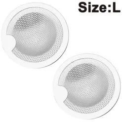JENDREK PAUL LIMITED Pieces Kitchen Sink Strainer, Anti-Clog Stainless Steel Kithen Sink Drain Strainer Basket