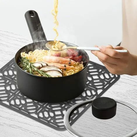 HEGUYEY Silicone Sink Mat, Silicone Sink Insert, Sink Insert 30 X 30 Cm, Sink Mat For Placing And Drying Cutlery And Environmentally Friendly In The Kitchen 5 HEGUYEY Silicone Sink Mat, Silicone Sink Insert, Sink Insert 30 X 30 Cm, Sink Mat For Placing And Drying Cutlery And Environmentally Friendly In The Kitchen - Image 5