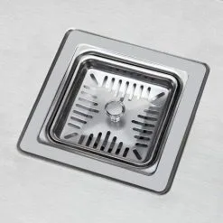 Sauber 1.5 Bowl Square Inset Stainless Steel Kitchen Sink Right Hand Drainer -Faucet Shop 79701161 4
