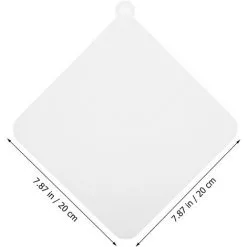 RHAFAYRE Shower Drain Stopper Hair Catcher Silicone Drain Covers Shower Drain Filter Silicone Hair Stopper For Bathroom Bathtub Kitchen 20x20cm -Faucet Shop 80799974 5