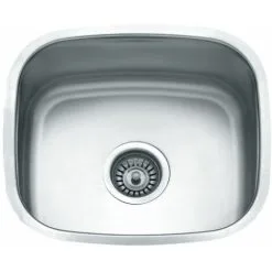 SCOTT & JAMES Scott & James Medium Rounded Undermount Sink 445 X 395 Mm - Stainless Steel - NSS0038