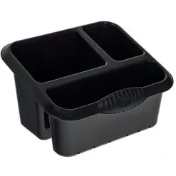 Wham Large Sink Tidy - Black