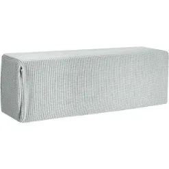 HEGUYEY Air Conditioner Cover 35-37 Inch Knit Stretch Dustproof Fabric For Wall Mounted Indoor Split Air Conditioner Cover, Light Gray -Faucet Shop 83170448 3