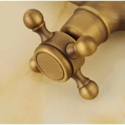 GTA Cold Water Vintage Wall Faucet For Bathroom, Toilet, Washbasin, Bath, Brass Faucets For Garden, Terrace, Springs, Swimming Pool -Faucet Shop 85877417 3