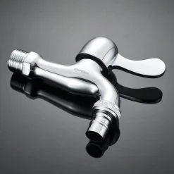 GTA Cold Water Washing Machine Faucets (1/2 ''), Outdoor Faucet / Garden, Brass / Chrome -Faucet Shop 85886133 4