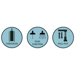 Liquida EPO11MB Single Lever Pull Out Mono Mixer Matt Black Kitchen Mixer Tap -Faucet Shop 87110694 5