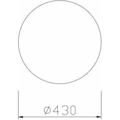 Sauber S�uber Round Kitchen Sink Single Bowl Drainer Stainless Steel Inset Basket Waste -Faucet Shop 8755671 5