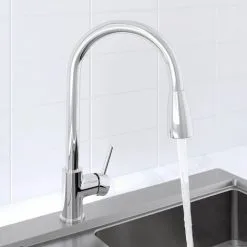 Sauber Baden Pull Out Kitchen Mixer Tap 9 Sauber Baden Pull Out Kitchen Mixer Tap -Faucet Shop 8755826 5