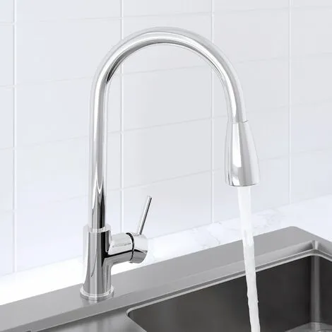 Sauber Baden Pull Out Kitchen Mixer Tap 5 Sauber Baden Pull Out Kitchen Mixer Tap - Image 5