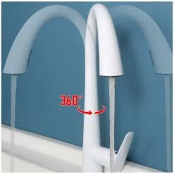 ERHOPE Household Pull Out Kitchen Faucets(Black) 6 ERHOPE Household Pull Out Kitchen Faucets(Black) -Faucet Shop 87613540 3