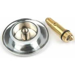 ERHOPE Brass Drain Plug,Bathroom Sink Drain Plug 66mm Polished Brass Chrome Pop Click Clack For Bath Vanity Sink Replacement Bolts Bathroom Tub -Faucet Shop 87638564 5