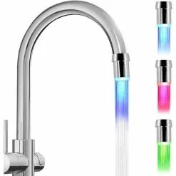 GDRHVFD Kitchen Faucet LED Color Changing Sink Faucet 3