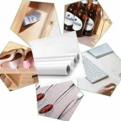 Way Drawer Mat Transparent EVA Waterproof Washable Cupboard Mat Table Mat For Home And Kitchen Antibacterial Refrigerator Mat (45 X 150cm) -Faucet Shop 88297986 4