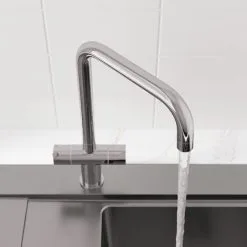 Sauber Lugano Kitchen Mixer Tap Chrome -Faucet Shop 8946060 3