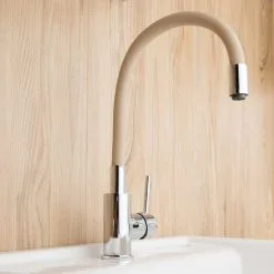 Siko Shape Memory Kitchen Mixer, Beige Silicone Curve (SIKOBSLPRO290BE) 9 Siko Shape Memory Kitchen Mixer, Beige Silicone Curve (SIKOBSLPRO290BE) -Faucet Shop 90872301 5