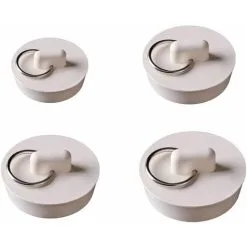 GTA Ladacea 4 Pack Rubber Sink Stopper With Hanging Ring Kitchen Drain Plugs Sink Plugs Bath Plugs For Kitchen Bathroom Tub
