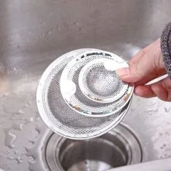 FUHUIDATRADING Pieces Kitchen Sink Strainer, Anti-Clog Stainless Steel Kithen Sink Drain Strainer Basket 8 FUHUIDATRADING Pieces Kitchen Sink Strainer, Anti-Clog Stainless Steel Kithen Sink Drain Strainer Basket -Faucet Shop 92864983 4