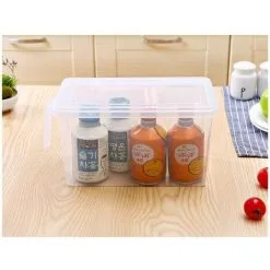 XINUY Plastic Food Storage Container，Food Storage Box Cool Box For Kitchen Fridge Refrigerator，Holds Fruits, Eggs, Vegetables -Faucet Shop 93511048 3