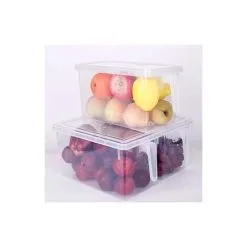 XINUY Plastic Food Storage Container，Food Storage Box Cool Box For Kitchen Fridge Refrigerator，Holds Fruits, Eggs, Vegetables -Faucet Shop 93511048 5